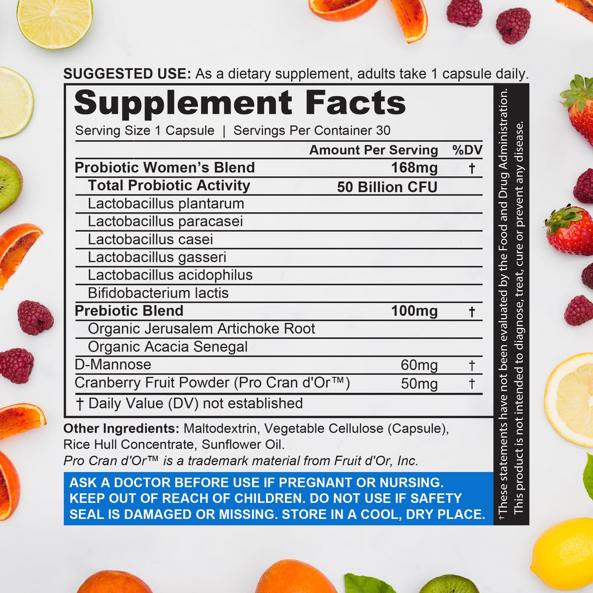 NutraBlast Vaginal Probiotics for Women Digestive, pH Balance, UT & Vaginal Health - 50 Billion CFU NutraBlastAu supplements