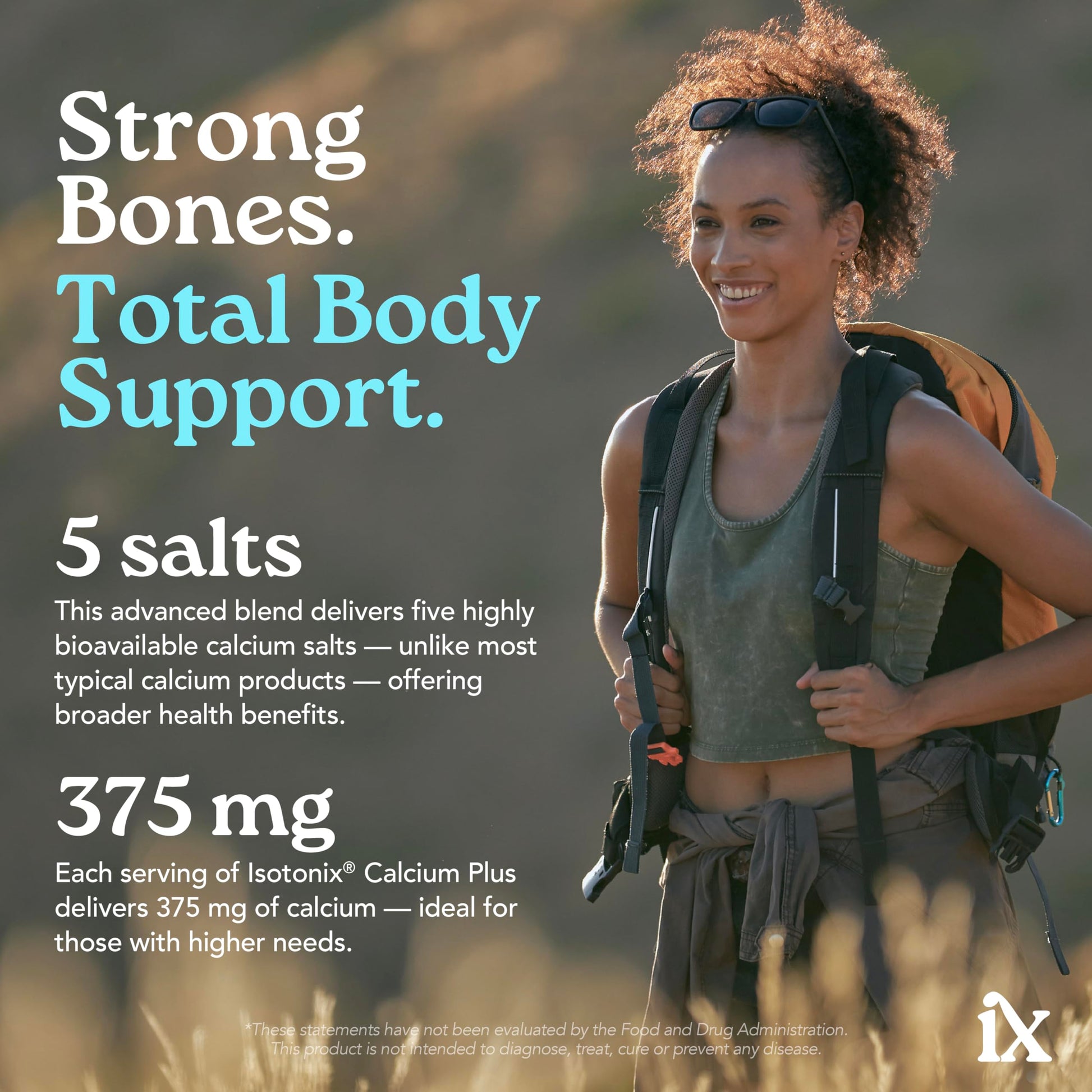 Isotonix Calcium Plus – Calcium Supplement for Women and Men with Magnesium, Vitamin D3, and Vitamin C – Fast Absorbing Isotonic Formula – Calcium Citrate & 5 Salts - 90 Servings IsotonixAu supplements