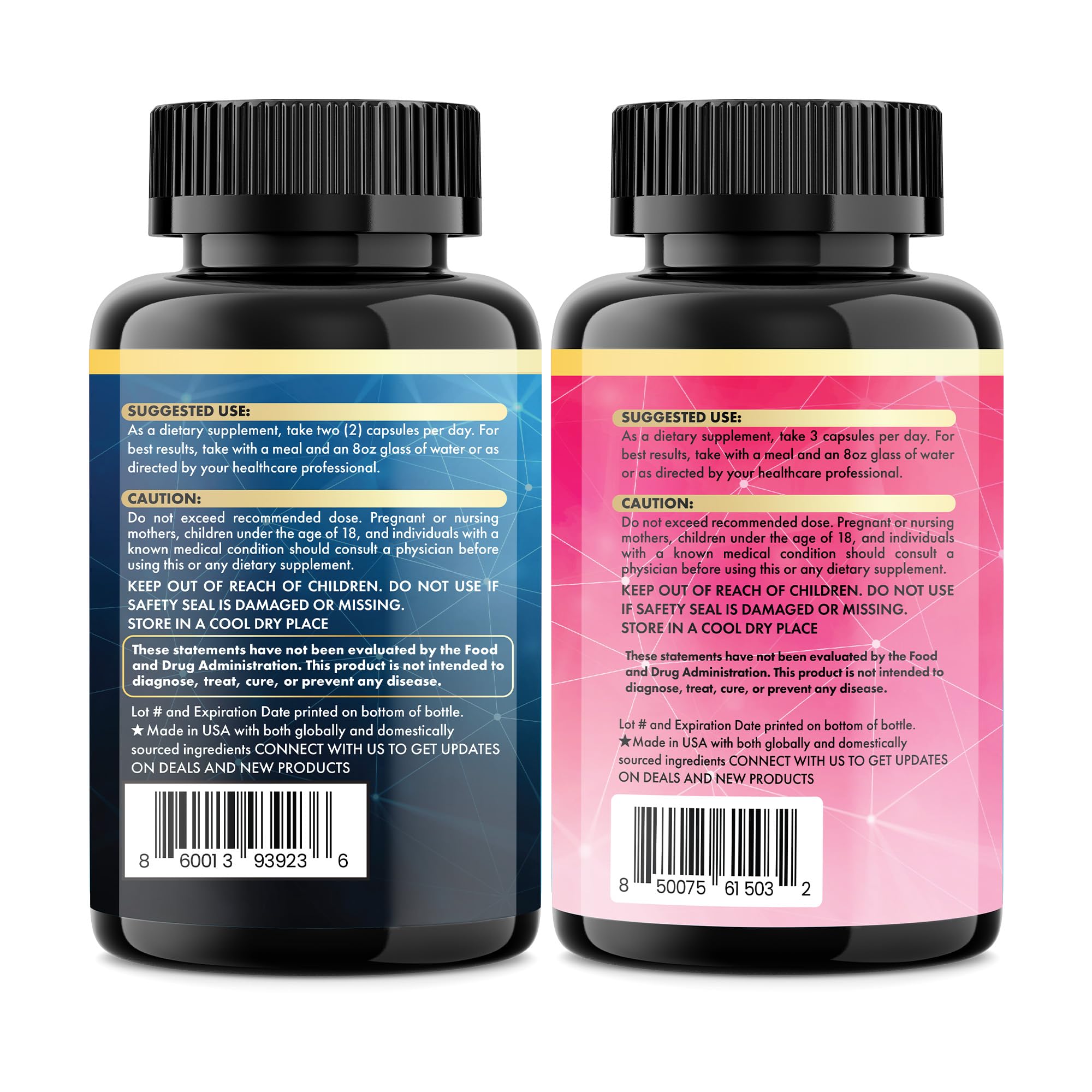 Parrox Cortisol & Myo-Inositol Supplement Bundle, Soothe & Smooth Bundle, 13-in-1 Cortisol Balance, Magnesium, Ashwagandha, L-Theanine, D-Chiro Inositol, Folate, Berberine, Chasteberry (150 Capsules) ParroxAu supplements