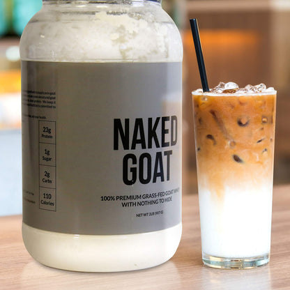 NAKED nutrition Naked Goat - Pasture Fed Goat Whey Protein Powder from Small-Herd NAKEDUS supplements