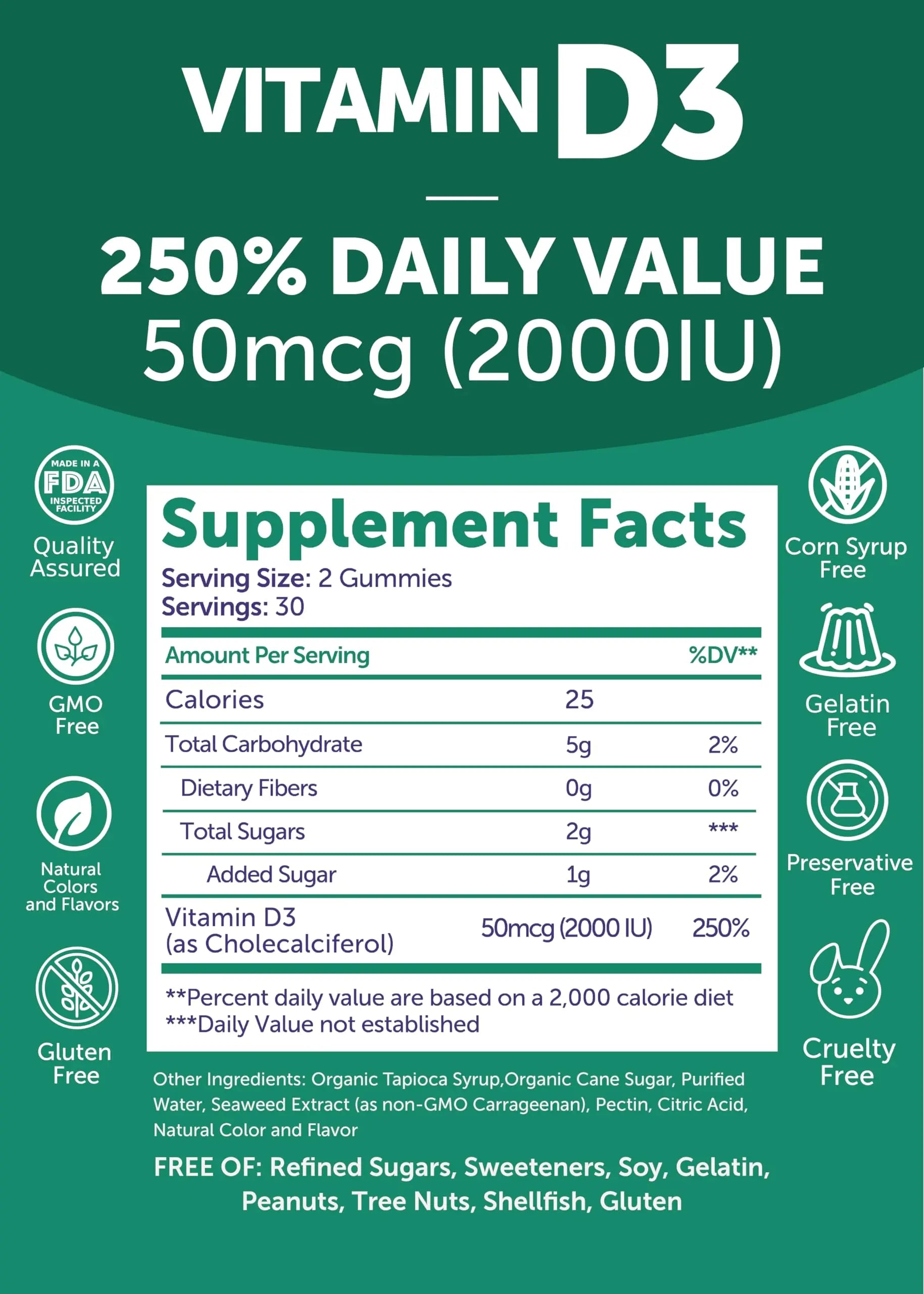 Lunakai USA Made Women’s 50+ Multivitamin & Vitamin D3 Gummies Bundle, Supports Bone, Heart, Immune & Energy Health, Non-GMO, Gluten-Free, Delicious Strawberry & Pineapple Flavors, 60ct Each LunakaiAu supplements