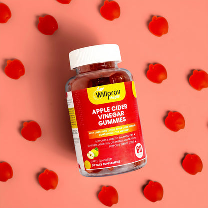 Willprov Health Apple Cider Vinegar Gummies - 1000mg ACV with Mother for Metabolism Willprov HealthUS supplements