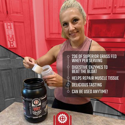 Driven WHEY- Grass Fed Whey Protein Powder: Delicious, Clean Protein Shake Driven NutritionUS supplements