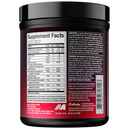 MuscleTech Burn IQ Smart Thermo Supplement Fueled with Paraxanthine Enhanced Energy MuscleTechUS supplements