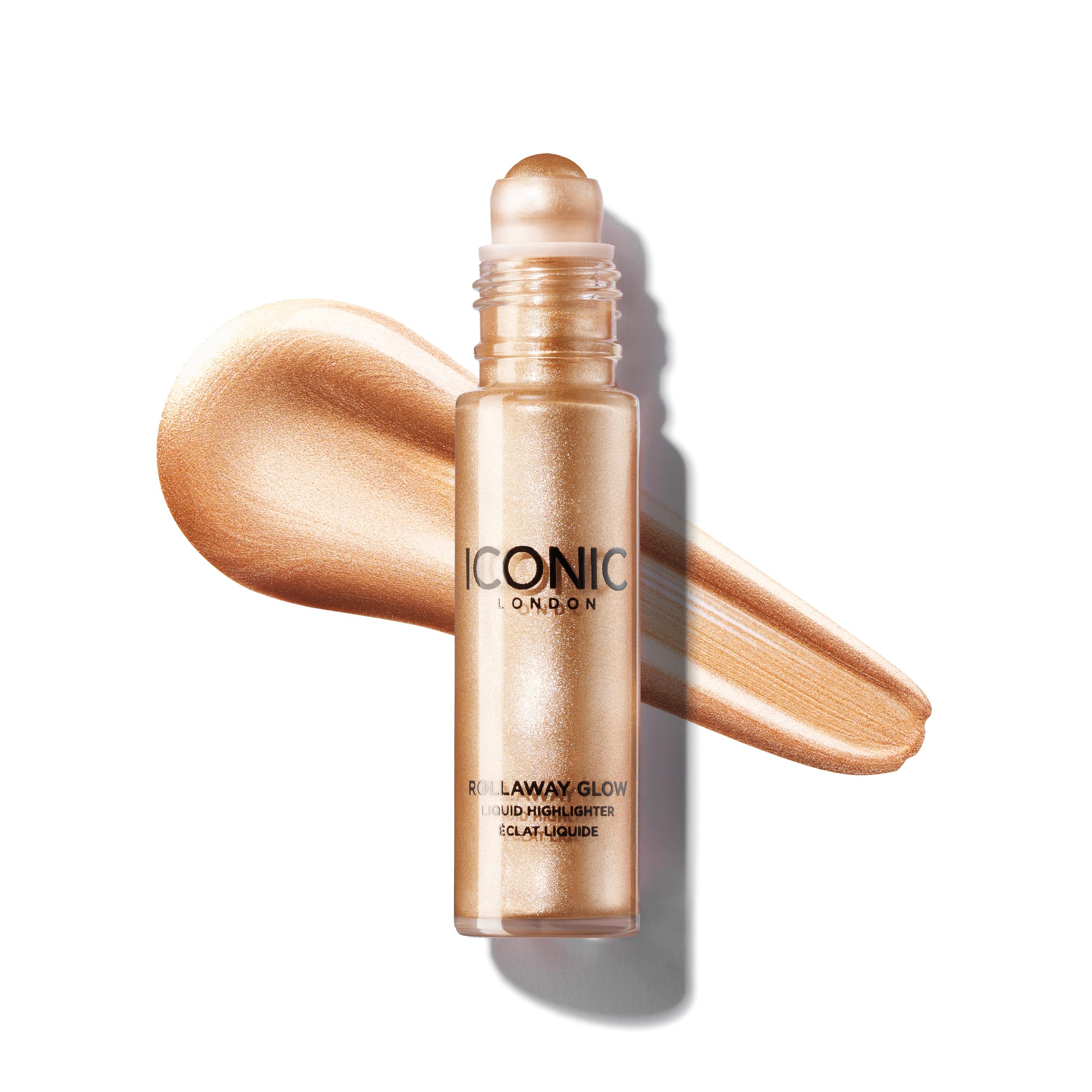 ICONIC LONDON Rollaway Glow | Liquid Highlighter for a Radiant Glow, Cruelty-Free, Vegan Makeup (Champagne Chic) 0.27 Fl oz ICONIC LONDONAu supplements