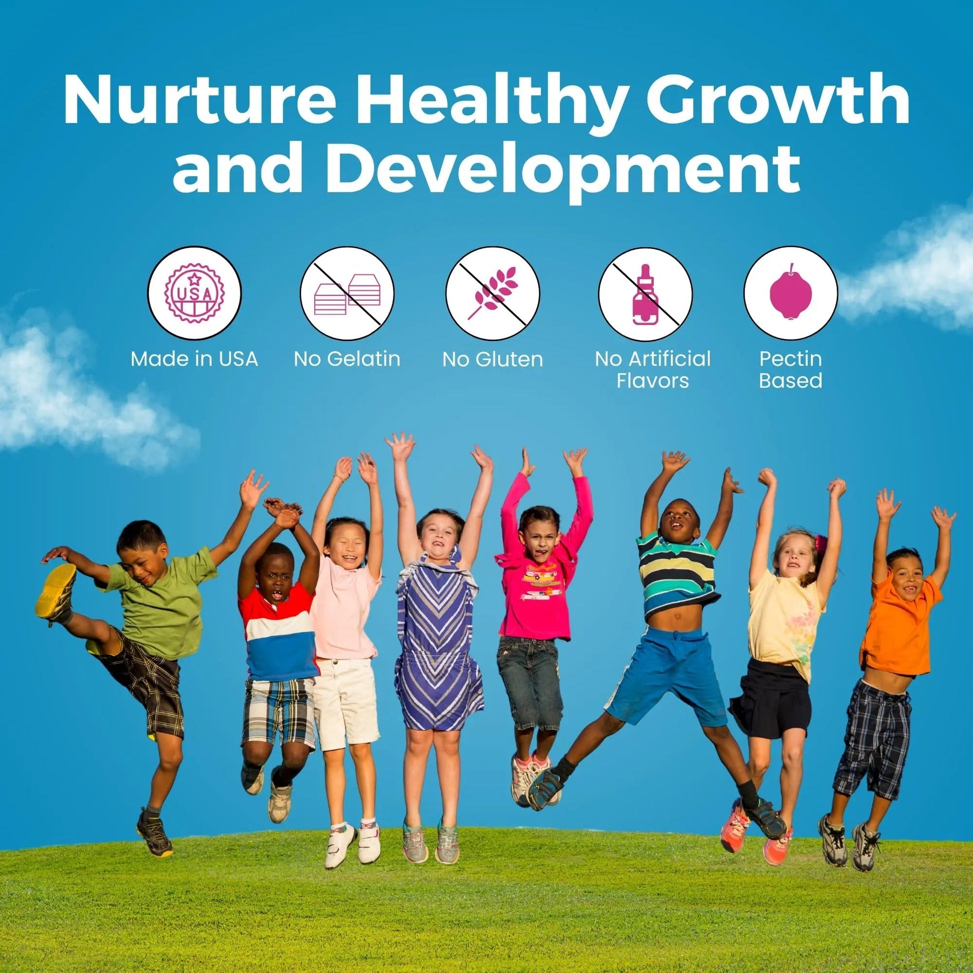 Zaytun Halal Vitamins for Kids Multivitamin Gummies, Naturally Sourced Vitamin A, C, D, E, B6, B12, Biotin - Vegetarian, No Gelatin Zaytun VitaminsAu supplements