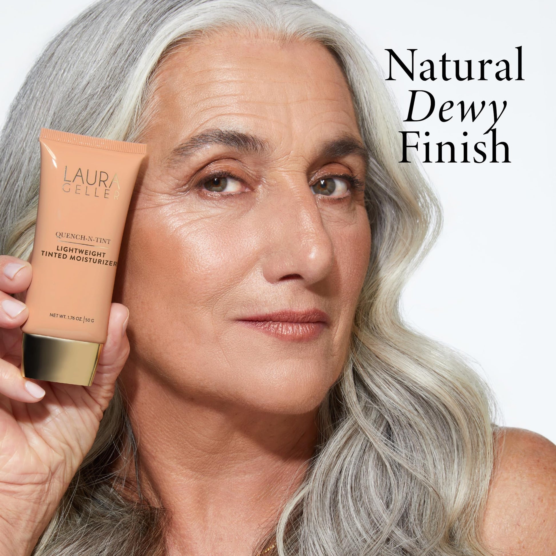 LAURA GELLER NEW YORK Quench-n-Tint Tinted Moisturizer - Sheer to Light Buildable Coverage - Natural Glow Finish - Lightweight Formula with Hyaluronic Acid, 04 Medium LAURA GELLER NEW YORKAu supplements