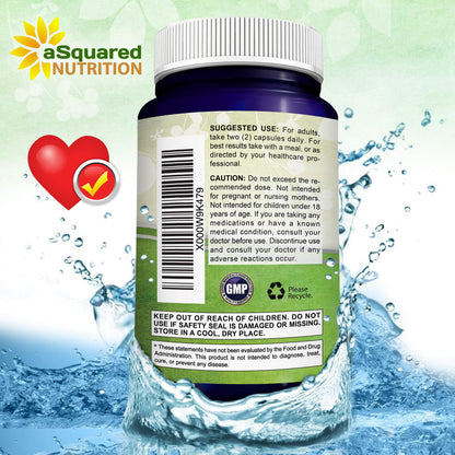 aSquared Nutrition Purified Omega 7 Fatty Acids-200 Capsules from Natural Sea Buckthorn aSquared NutritionUS supplements