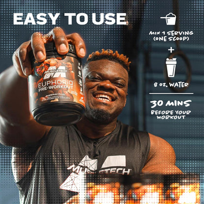 MuscleTech Pre Workout Powder EuphoriQ PreWorkout Smart Pre Workout Powder MuscleTechUS supplements