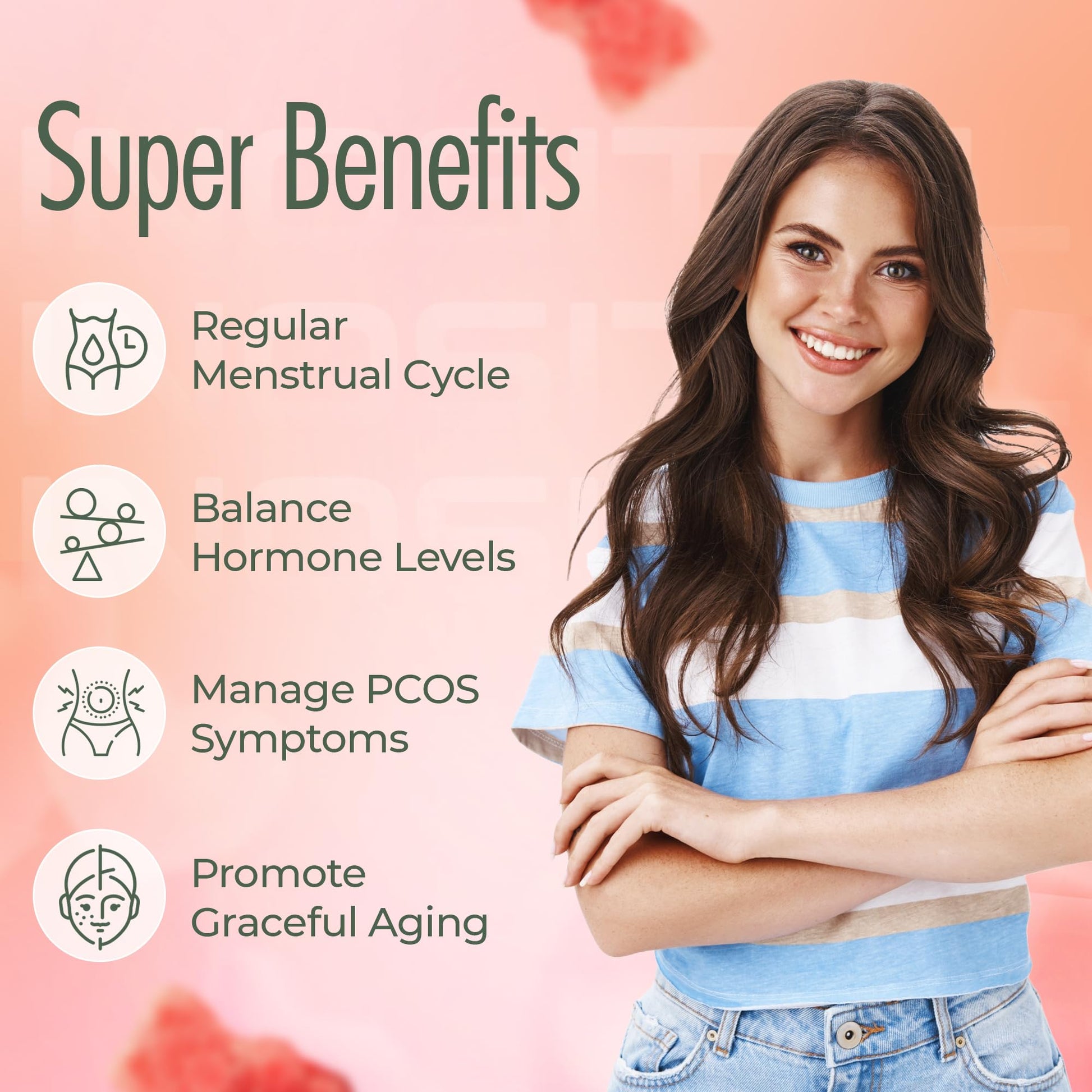 OMNICOAST GOODS, OCG Myo-Inositol & D-Chiro Inositol Gummies with Ashwagandha | PCOS Support | Ovulation & Mood Support, 40:1 Ratio Inositol for Hormone Balance, Sugar-Free, Non-GMO (60 Gummies) OMNICOAST GOODS, OCGAu supplements