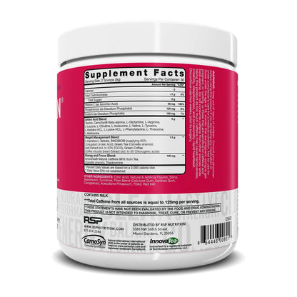 RSP NUTRITION AminoLean Pre Workout Energy (Fruit Punch 30 Servings) with AminoLean RSP NUTRITIONUS supplements