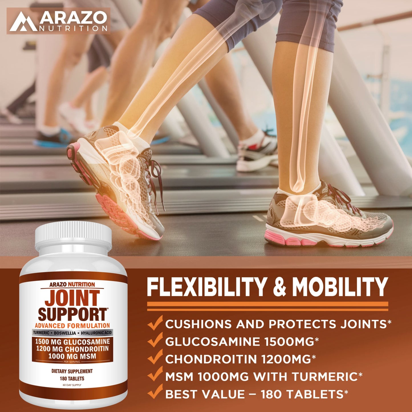 Glucosamine Chondroitin Turmeric Msm Boswellia - Joint Support Supplement for Relief My StoreUS supplements