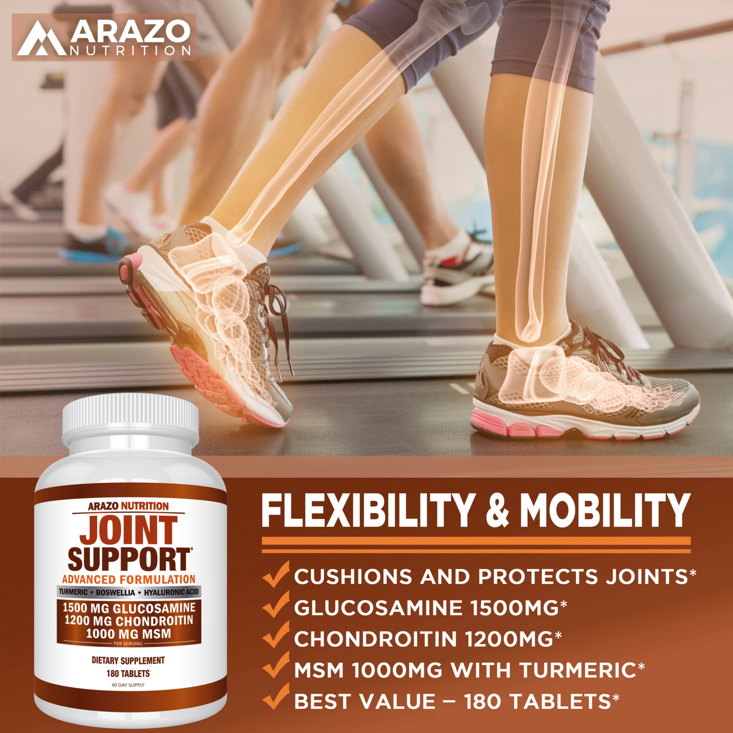 Glucosamine Chondroitin Turmeric Msm Boswellia - Joint Support Supplement for Relief My StoreUS supplements