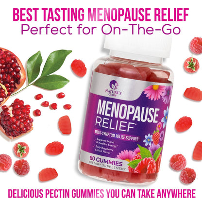 Nature's Glow Menopause Relief Vitamin Gummy for Women - Effective Menopause Nature's GlowUS supplements