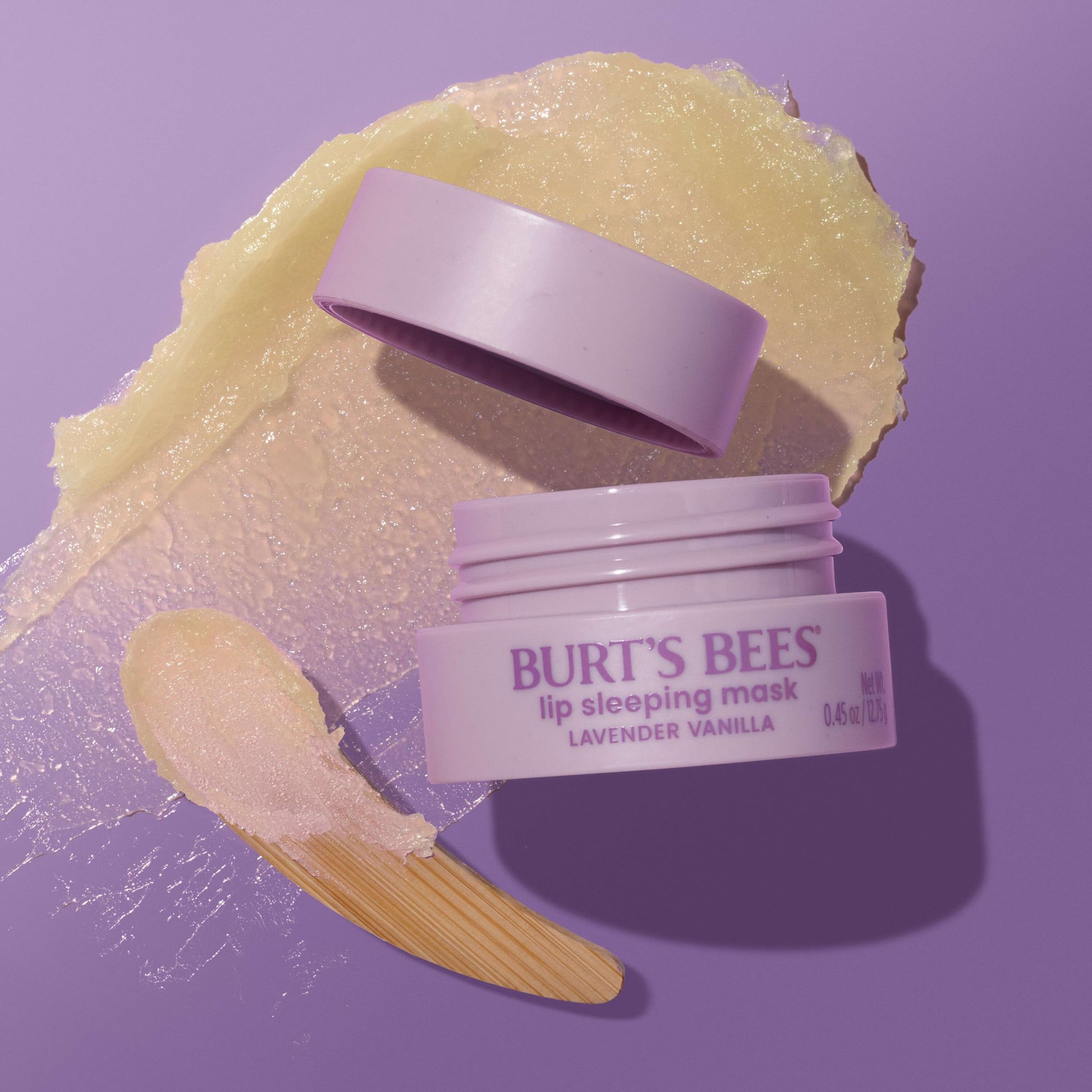 Burt’s Bees Lavender Vanilla Lip Sleeping Mask, With Hyaluronic Acid and Squalane Moisturizer To Instantly Hydrate Lips, Overnight Mask and Treatment, 0.45 oz. Burt's BeesAu supplements