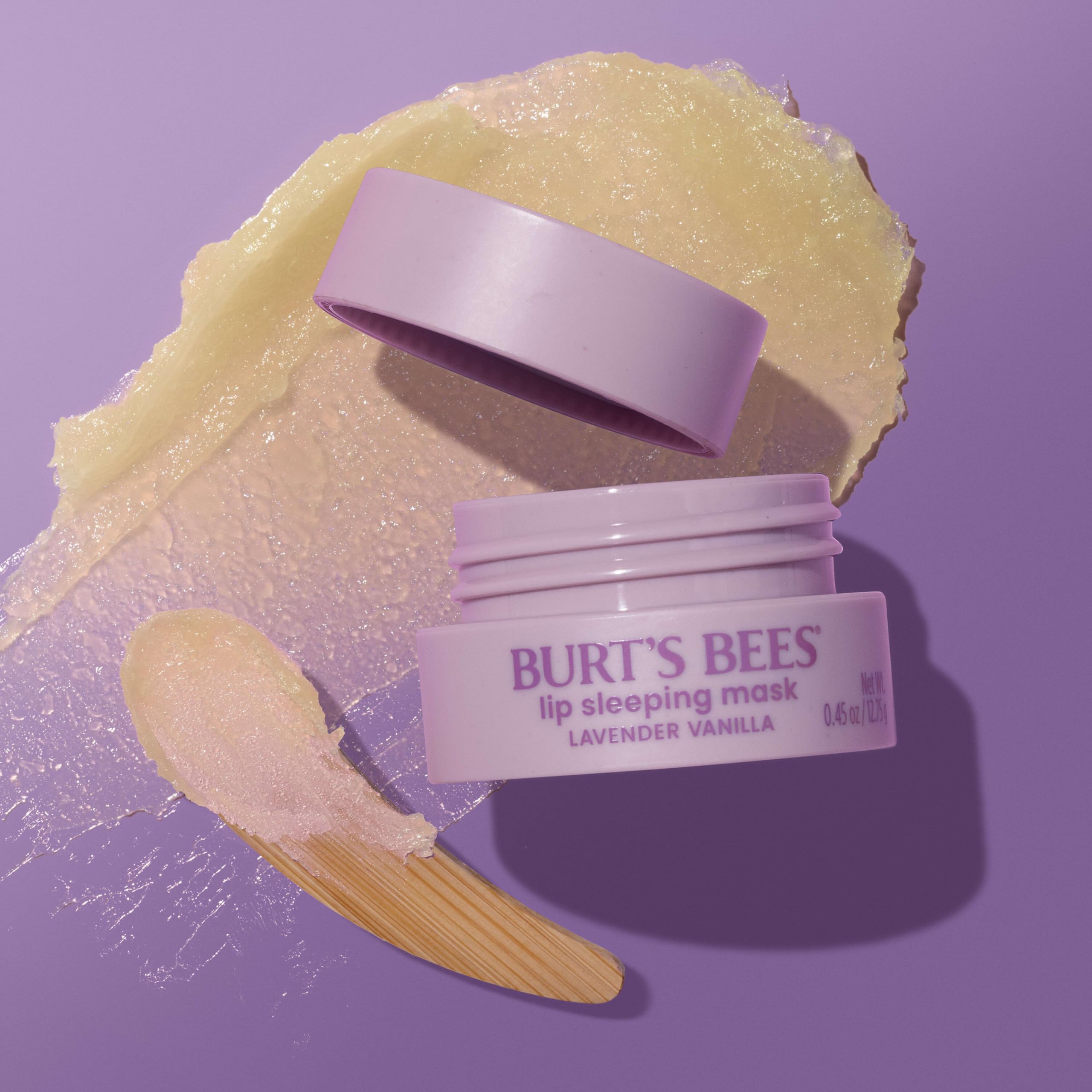 Burt’s Bees Lavender Vanilla Lip Sleeping Mask, With Hyaluronic Acid and Squalane Moisturizer To Instantly Hydrate Lips, Overnight Mask and Treatment, 0.45 oz. Burt's BeesAu supplements