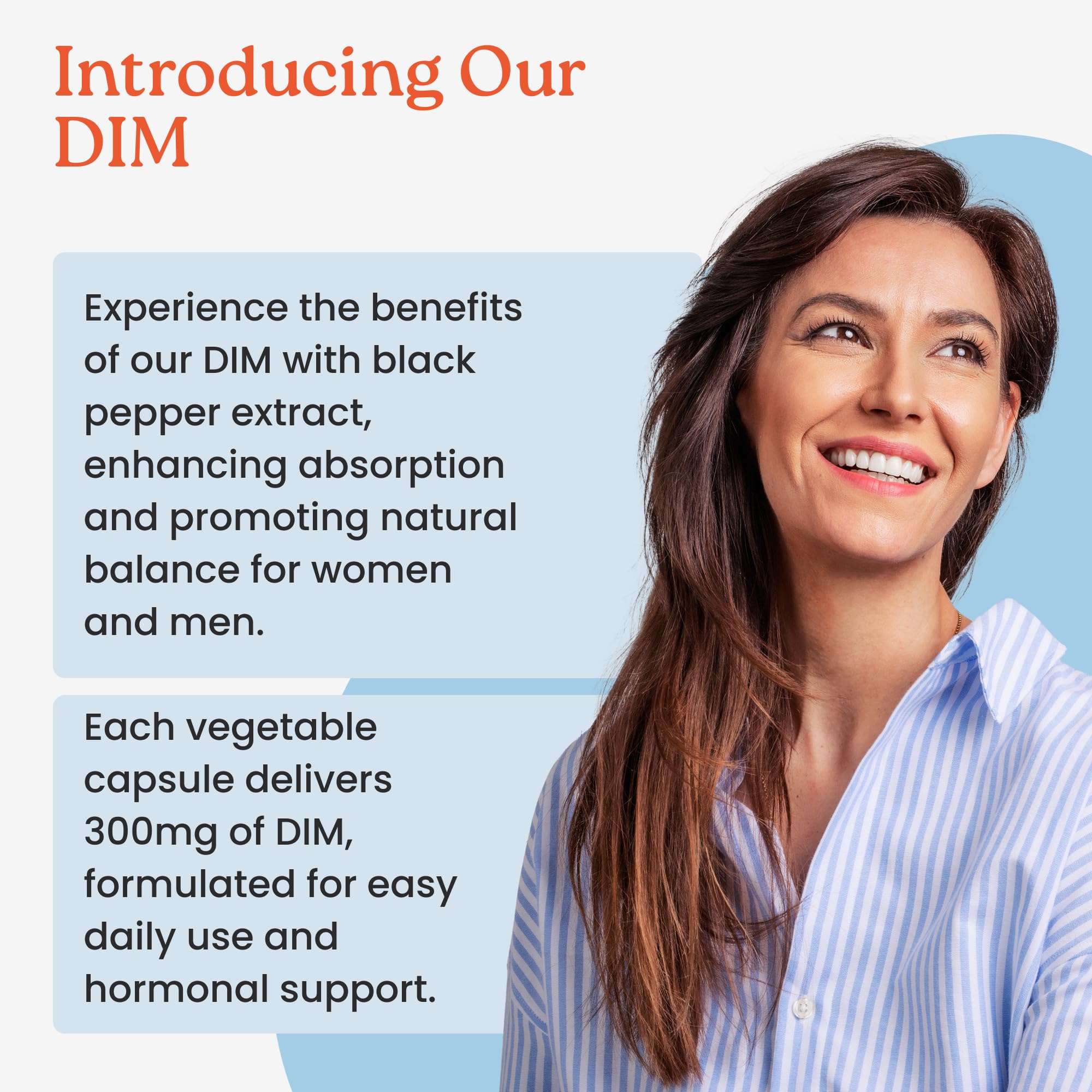 NewLife Naturals DIM Supplement 300mg for Women & Men - Hormonal Acne, Estrogen Balance Pills, Post Menopause Relief | Healthy Estrogen Level | Hormonal Balance - Bioperine | PCOS - 60 Day Supply NewLife NaturalsAu supplements