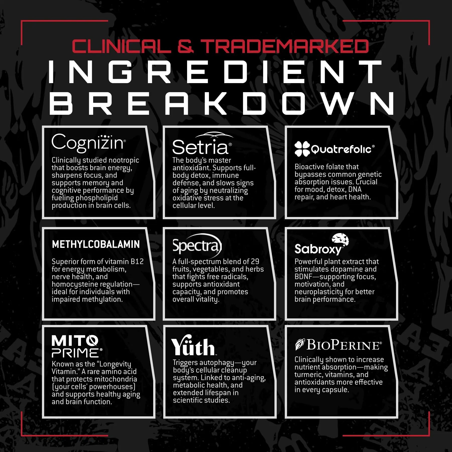 Unmatched Longevity Multi+ | Complete Daily Health Support | Methylated Vitamins & Minerals, Omega-3s, Nootropics, & Longevity Agents | UnmatchedAu supplements