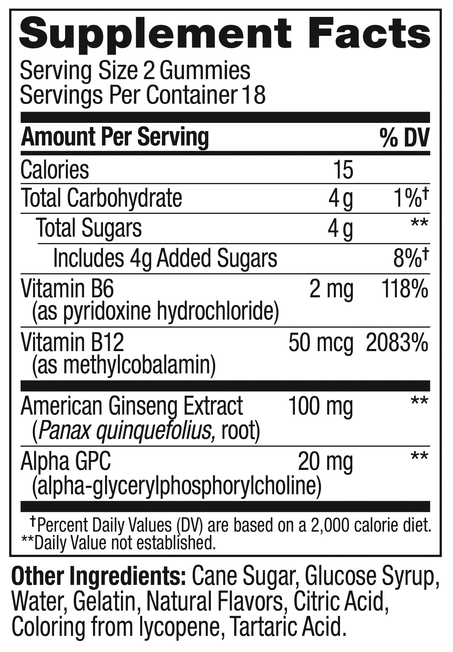 OLLY Laser Focus Gummy, Ginseng, Alpha GPC, B Vitamins, Berry Tangerine Flavor OLLYAu supplements