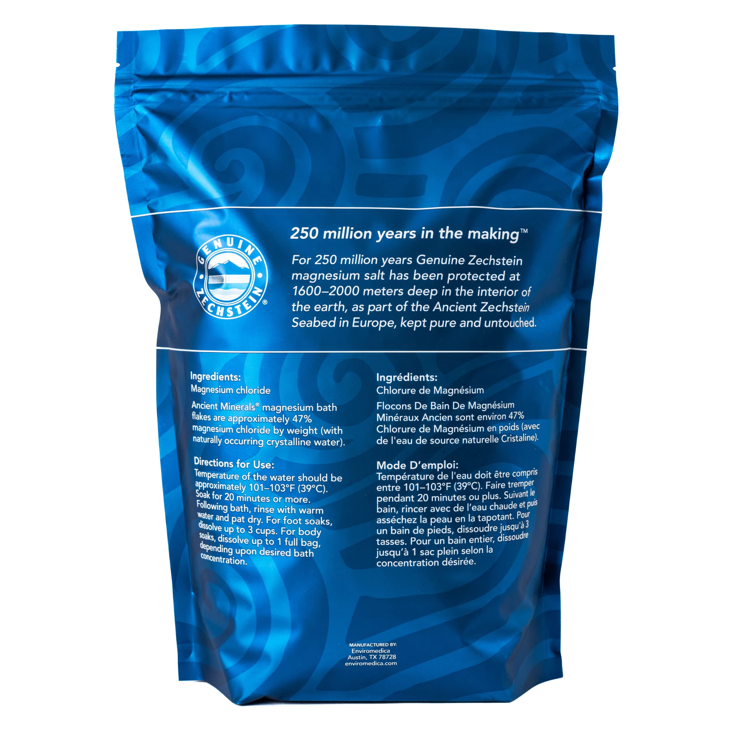 Ancient Minerals Magnesium Bath Flakes - Bathing Alternative to Epsom Salt - Soak Ancient MineralsAu supplements