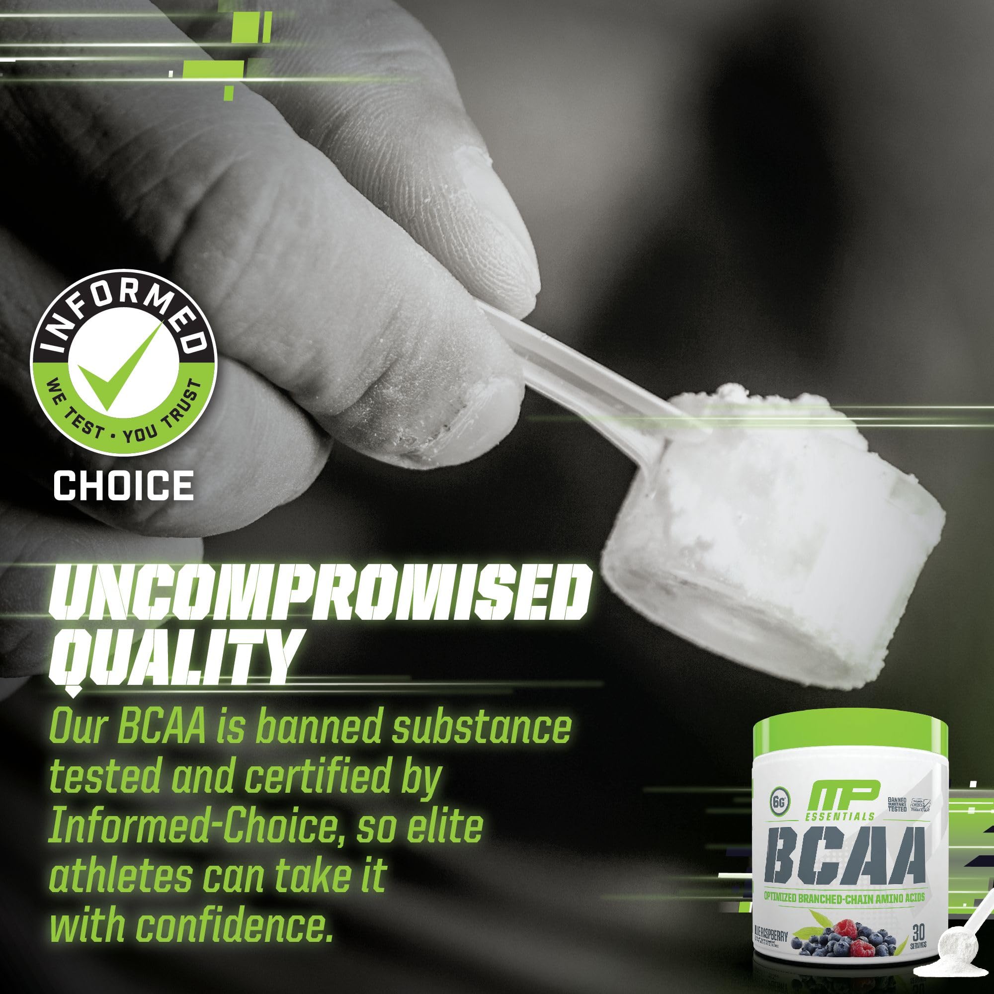 MusclePharm Essentials BCAA Powder, Pre & Post Workout Recovery Drink, Supports Muscle PharmUS supplements
