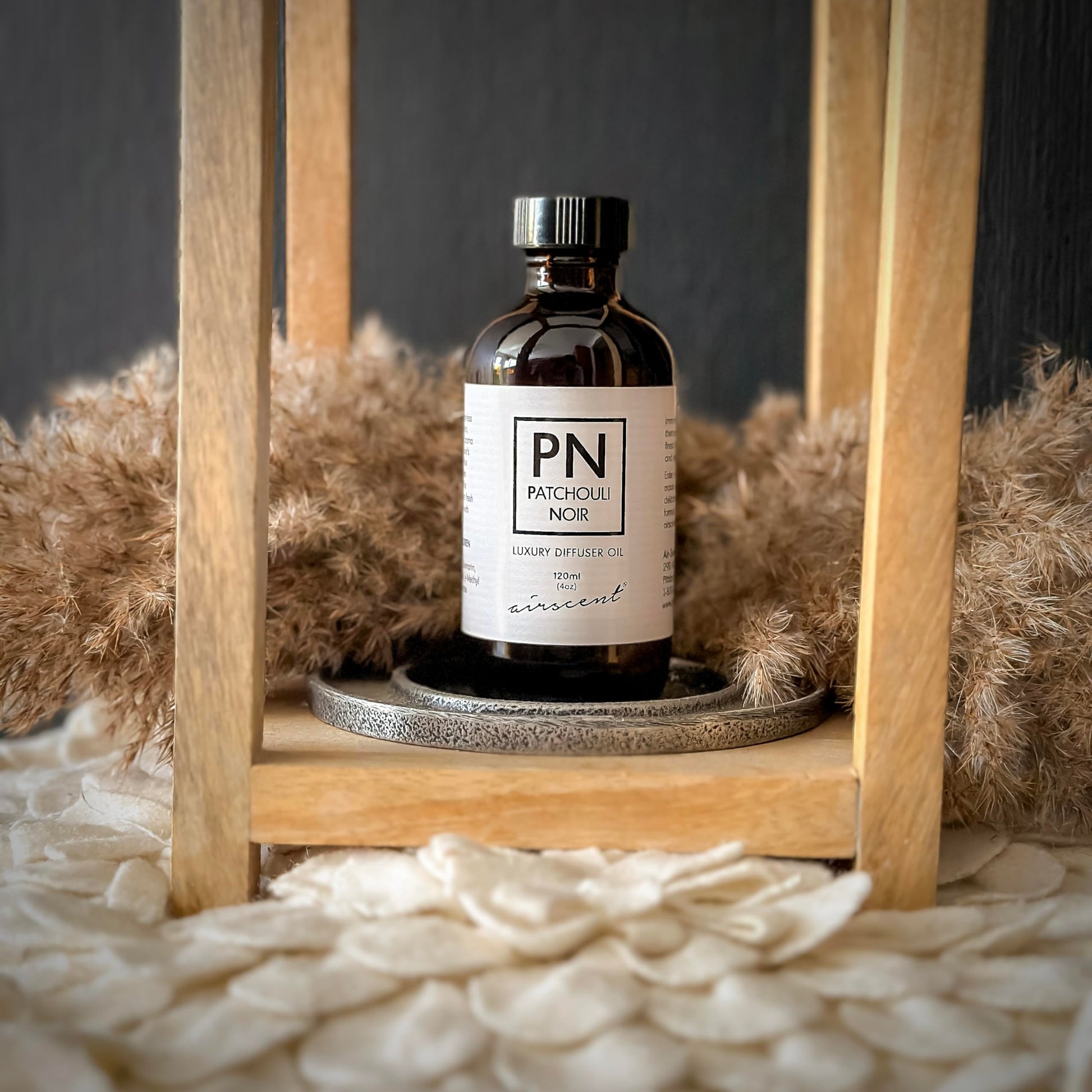 Patchouli Noir Diﬀuser Oil - Air-Scent Aroma and Essential Oil Blend - 120 Milliliter (4 ﬂ oz) Bottle Air-ScentAu supplements