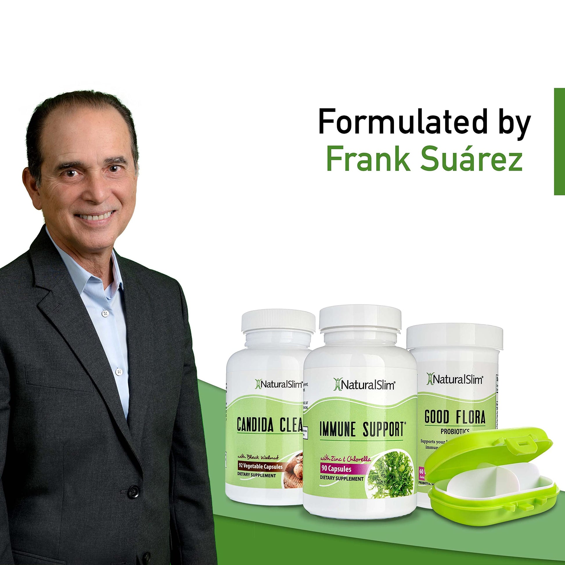NaturalSlim Candiseptic Kit Capsules – Formulated by Frank Suarez (1 Pack) NaturalSlimAu supplements