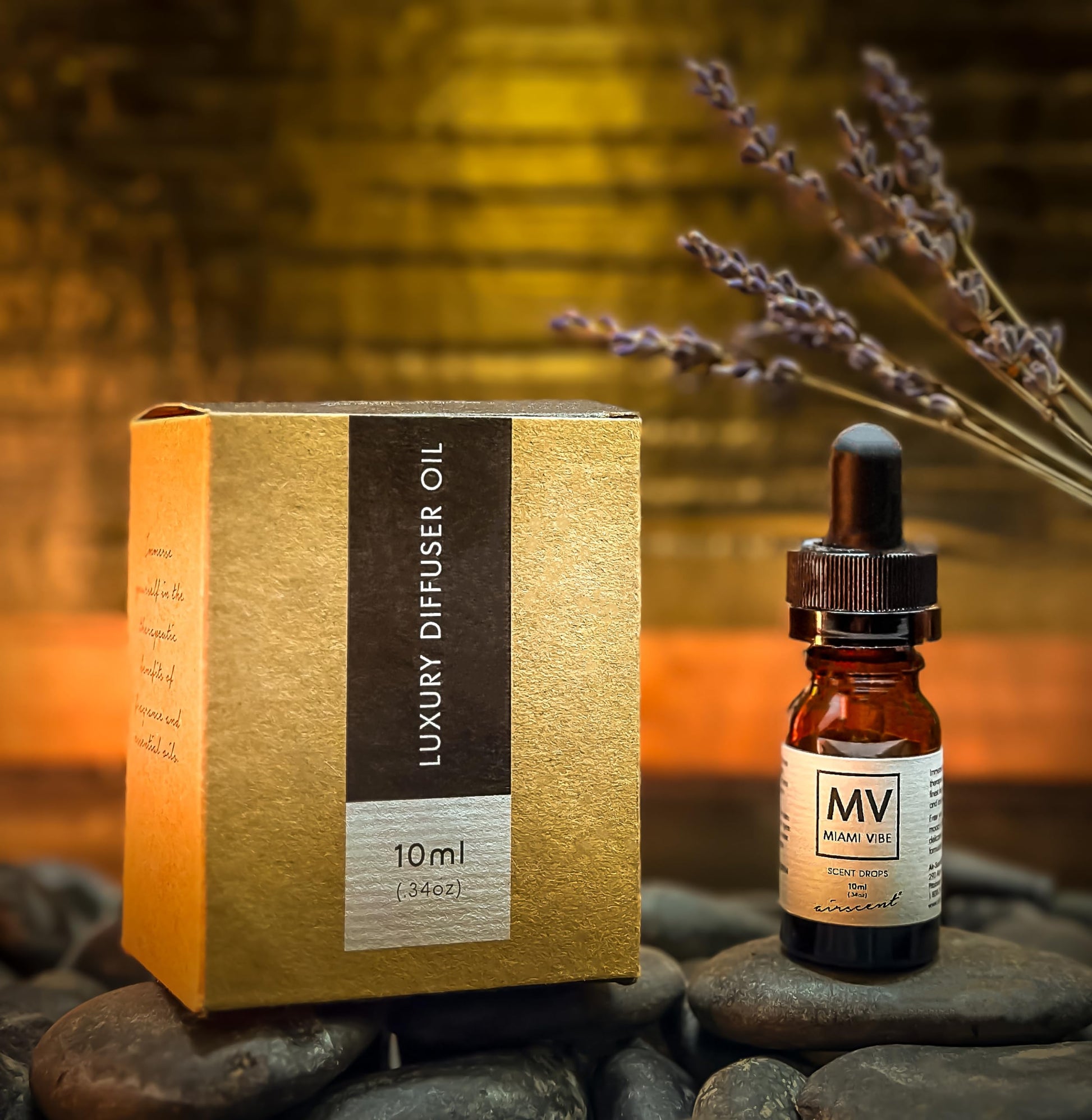 Miami Vibe Diffuser Oil - Air-Scent Fragrance for Aroma Oil Diffusers - 10 Milliliter (.34 fl oz) Bottle Air-ScentAu supplements