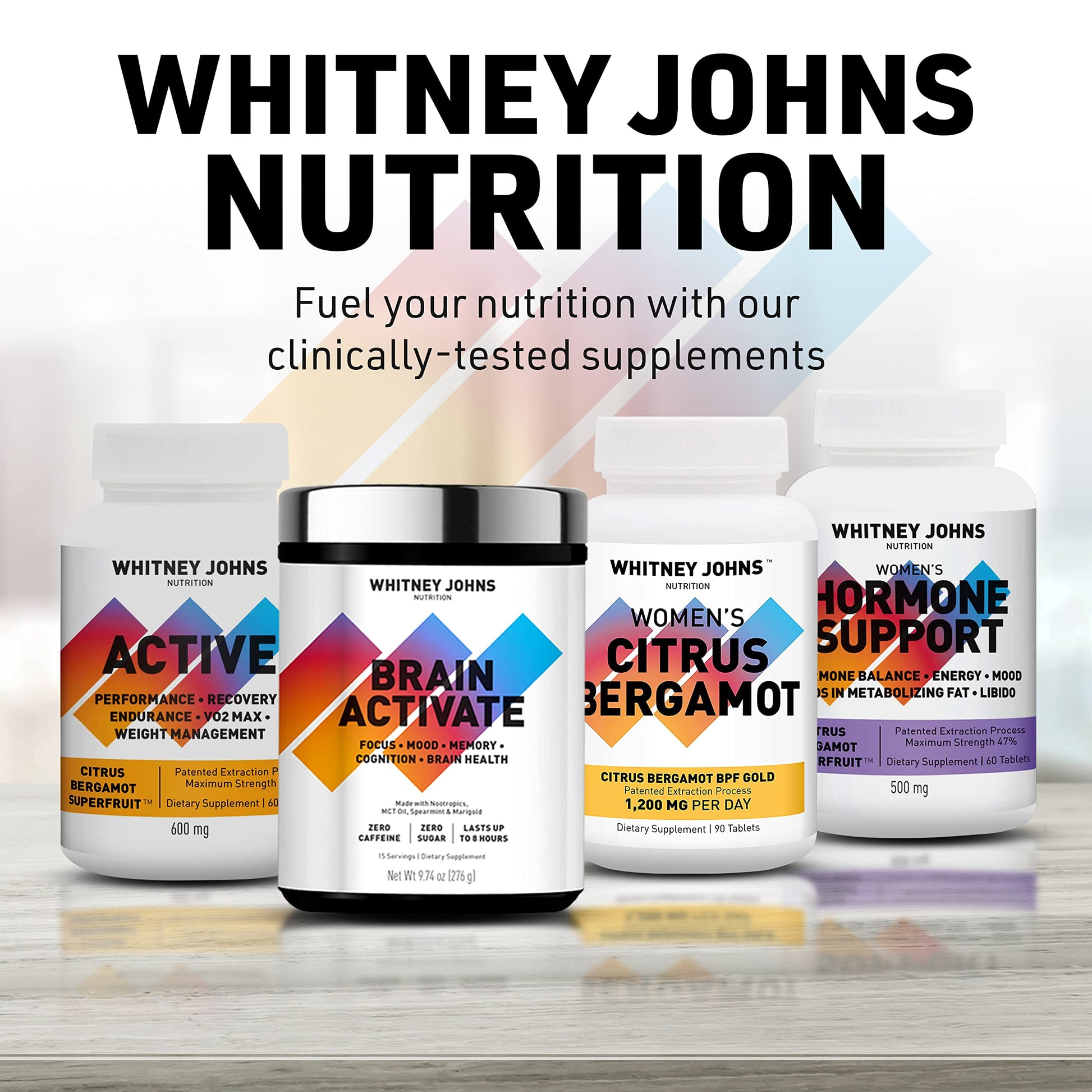 Whitney Johns Citrus Bergamot for Women, Clinically Tested Bergamot Supplement Specifically Formulated for Womens Health and Wellness, Antioxidant, 1200mg, 90 Tablets Whitney JohnsAu supplements