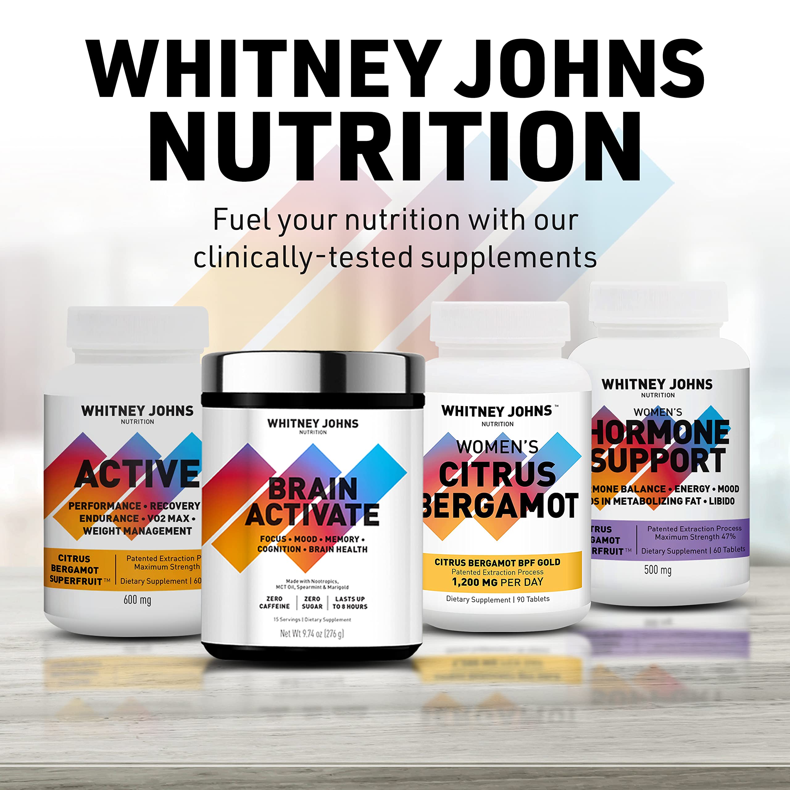 Whitney Johns Citrus Bergamot for Women, Clinically Tested Bergamot Supplement Specifically Formulated for Womens Health and Wellness, Antioxidant, 1200mg, 90 Tablets Whitney JohnsAu supplements
