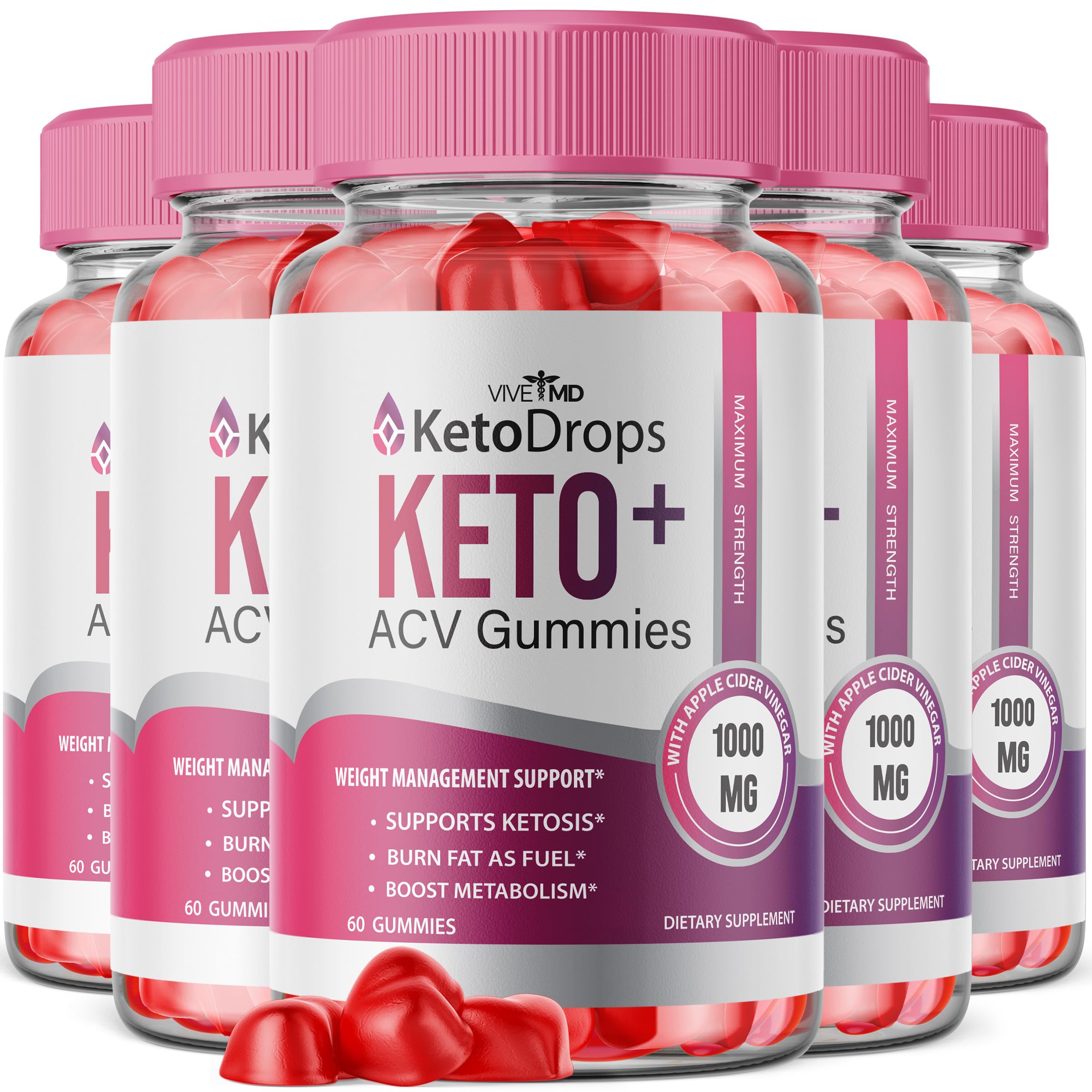VIVE MD Keto Drops ACV Gummies Keto Drops ACV Gummies 525 MG Keto Drops Gummies VIVE MDUS supplements