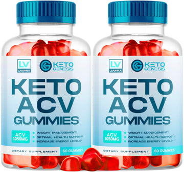 2 Pack - Keto Genesis Keto ACV Gummies Advanced Weight Loss, Genesis ACV, Genesis LIVORKAUS supplements