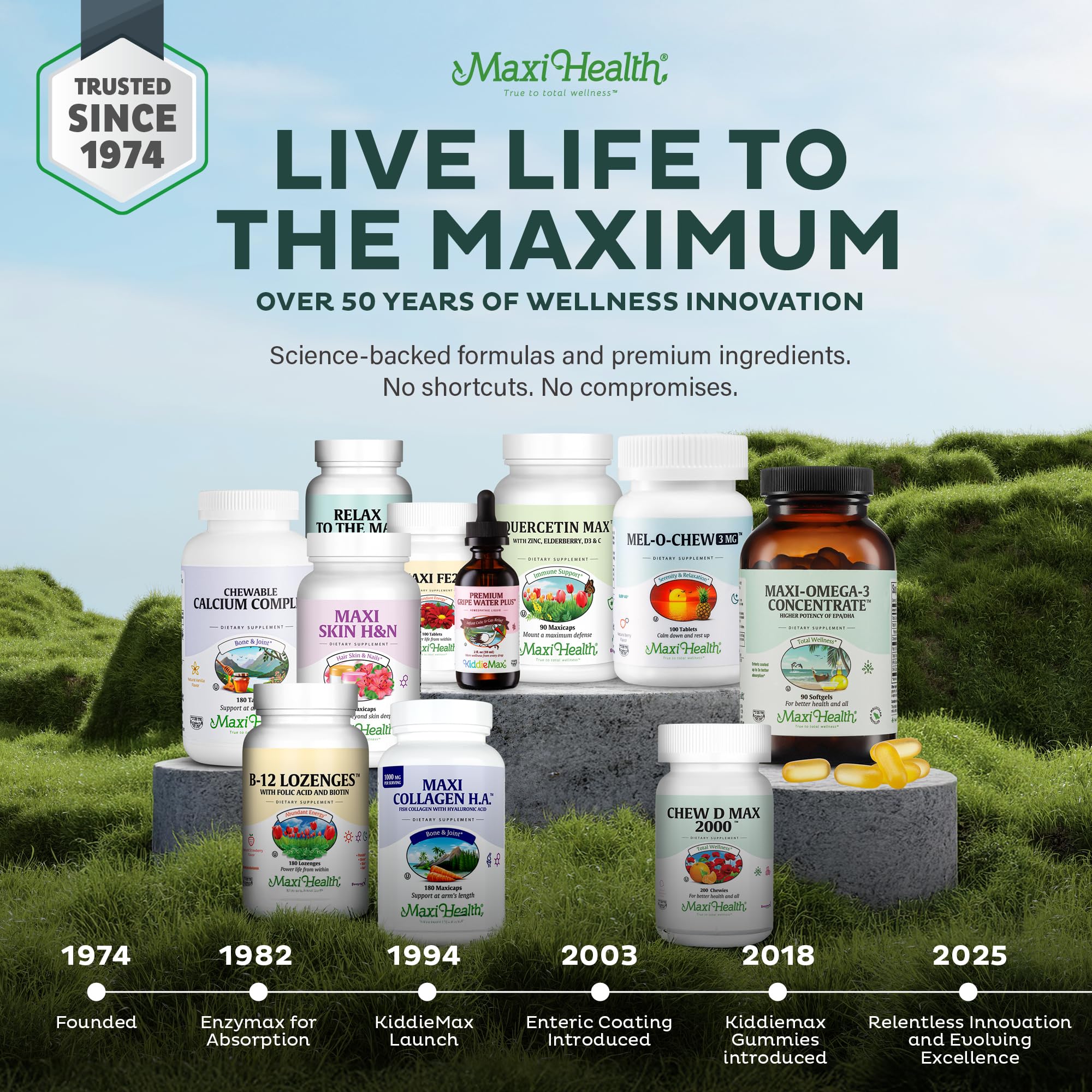 Teen Vitamins for Boys 12-17 - Teen Multivitamin Supreme with D3, Iron, Calcium, Biotin, Digestive Enzymes Maxi HealthAu supplements