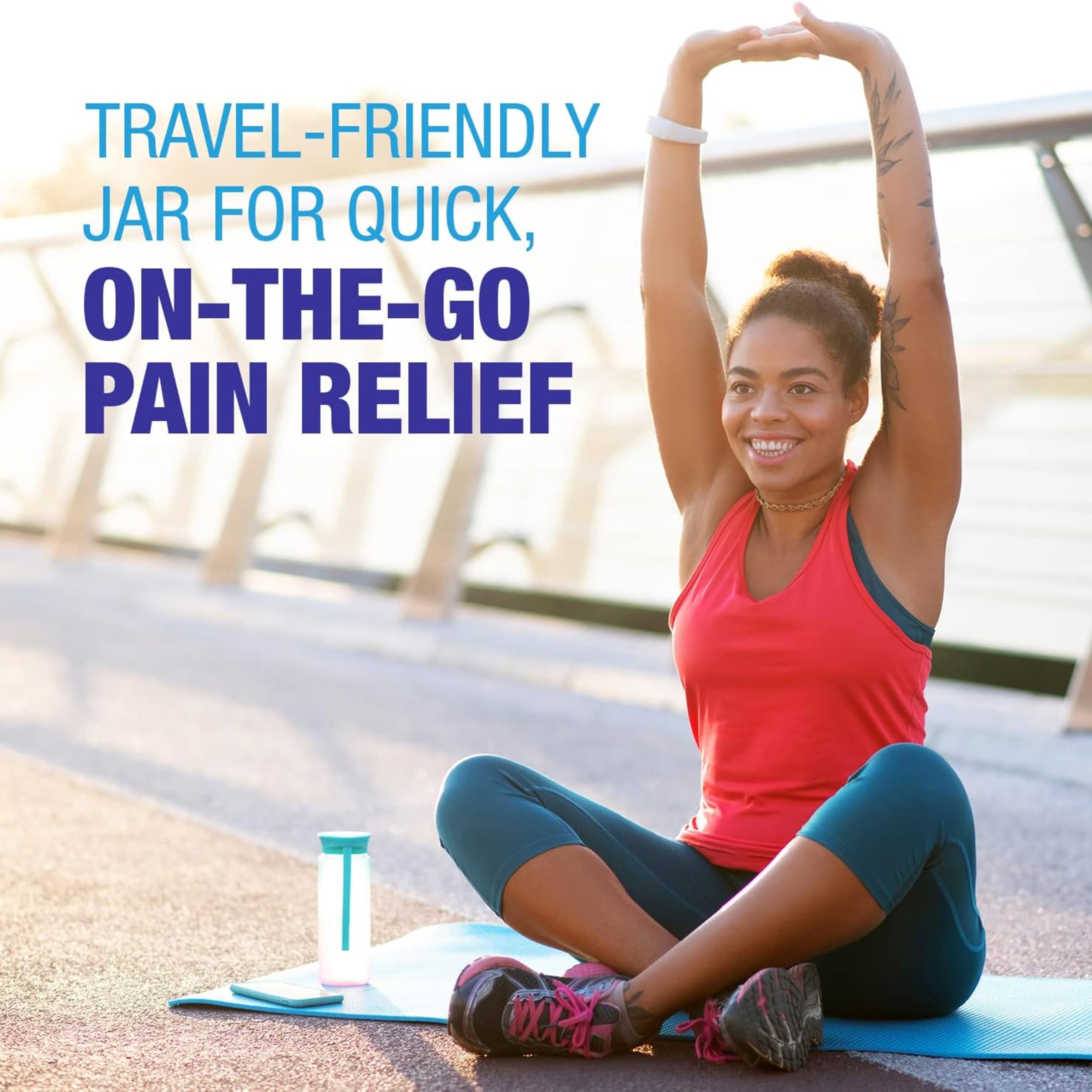Blue Goo Pain Relieving Gel – Relief for Back, Neck, Muscle and Joint Pain, Fast-Acting Cooling and Soothing Relief with 100% Pure Emu Oil, 4 oz (1 Pack) Blue GooAu supplements