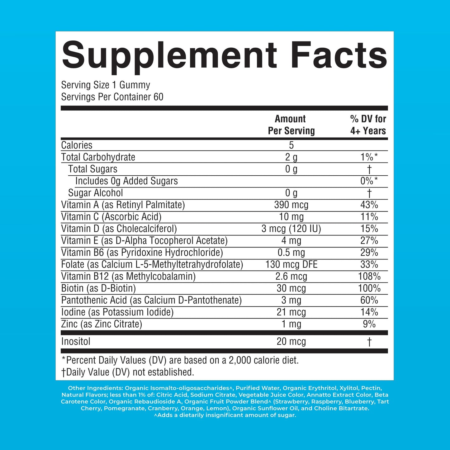 MARYRUTH'S Kids Vitamins | Multi | Sugar Free | 2 Month Supply | Kids Multivitamin Gummies for Ages 2+ | Vegan | Only 1 Gummy a Day | 60 Count MARYRUTH'SUS supplements