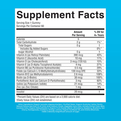 MARYRUTH'S Kids Vitamins | Multi | Sugar Free | 2 Month Supply | Kids Multivitamin Gummies for Ages 2+ | Vegan | Only 1 Gummy a Day | 60 Count MARYRUTH'SUS supplements