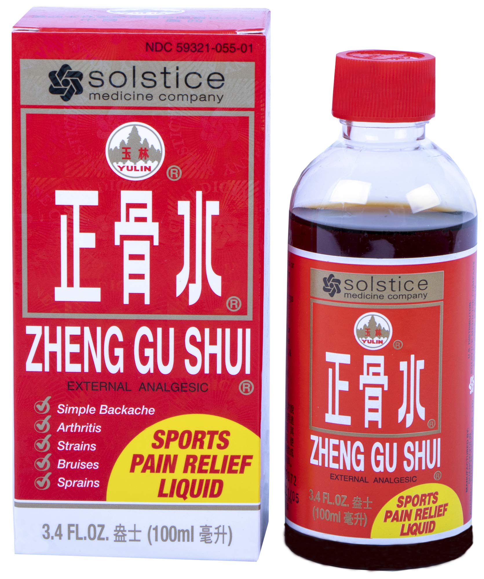 ZHENG GU SHUI - External Analgesic Lotion, 3.4 Oz Solstice Medicine CompanyAu supplements