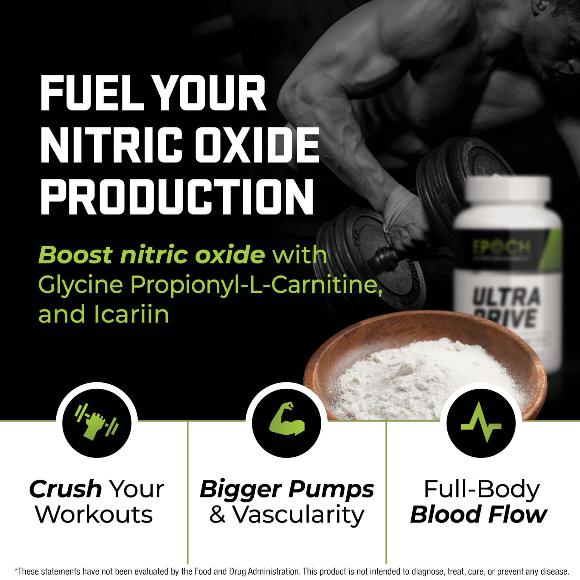 Epoch Nutrition | Ultra Drive – Advanced Performance Formula | Supports Energy, Endurance, and Healthy Circulation | with Tongkat Ali, Icariin & Nitric Oxide Support Epoch Nutrition SciencesAu supplements