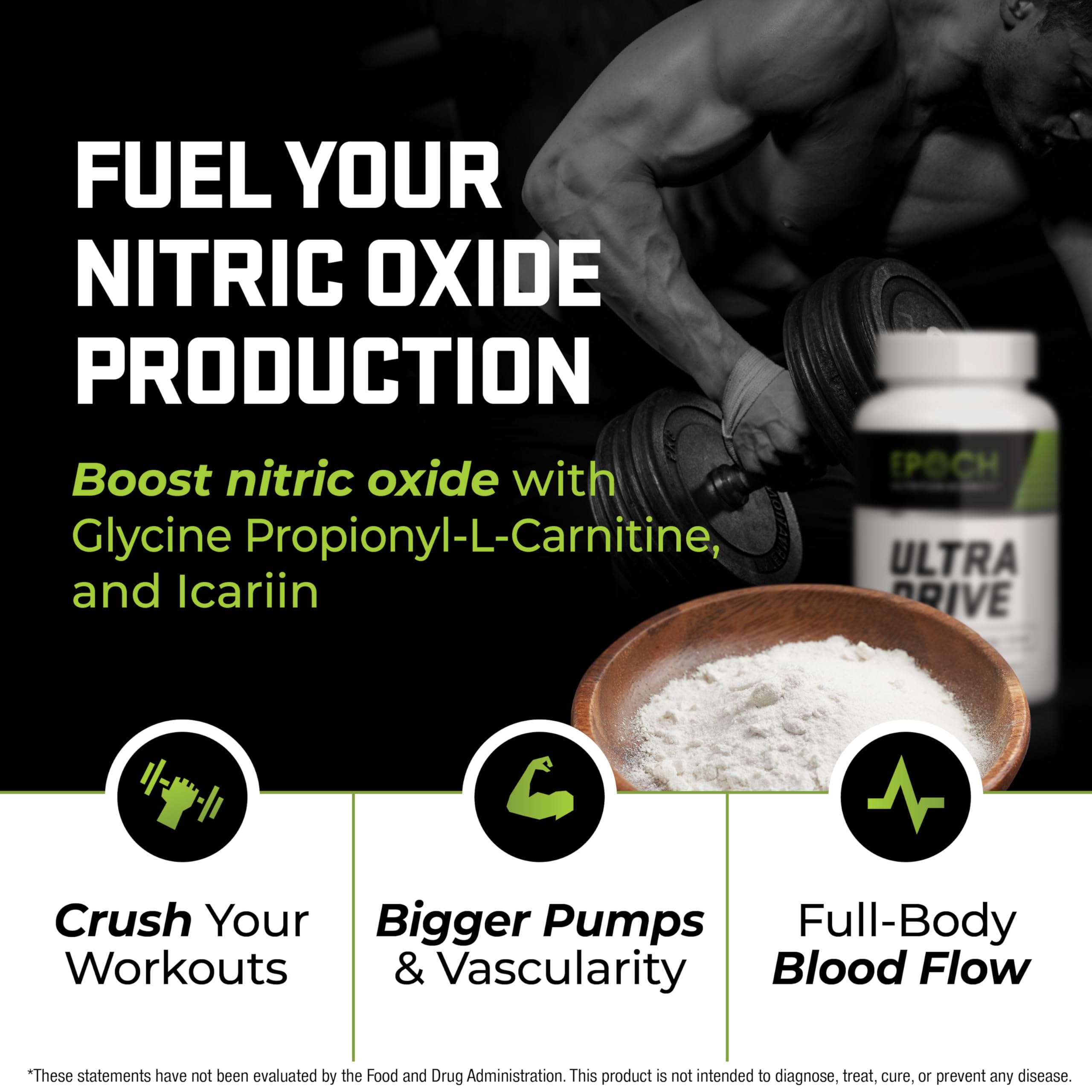 Epoch Nutrition | Ultra Drive – Advanced Performance Formula | Supports Energy, Endurance, and Healthy Circulation | with Tongkat Ali, Icariin & Nitric Oxide Support Epoch Nutrition SciencesAu supplements