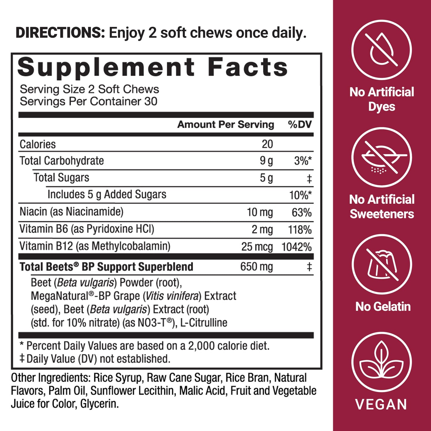 Force Factor Total Beets Blood Pressure Support Supplements with Beet Powder, Great Force FactorUS supplements