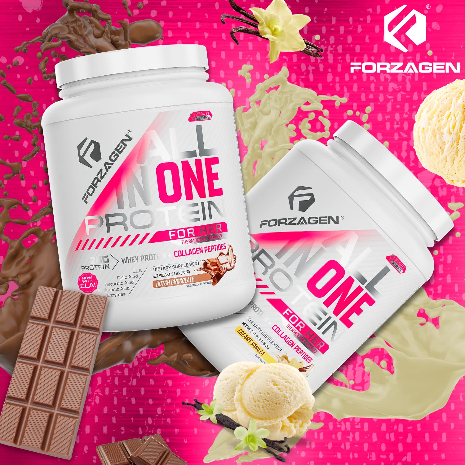 Forzagen Protein Powder for Women - Protein Shake With Collagen Powder for Women ForzagenAu supplements