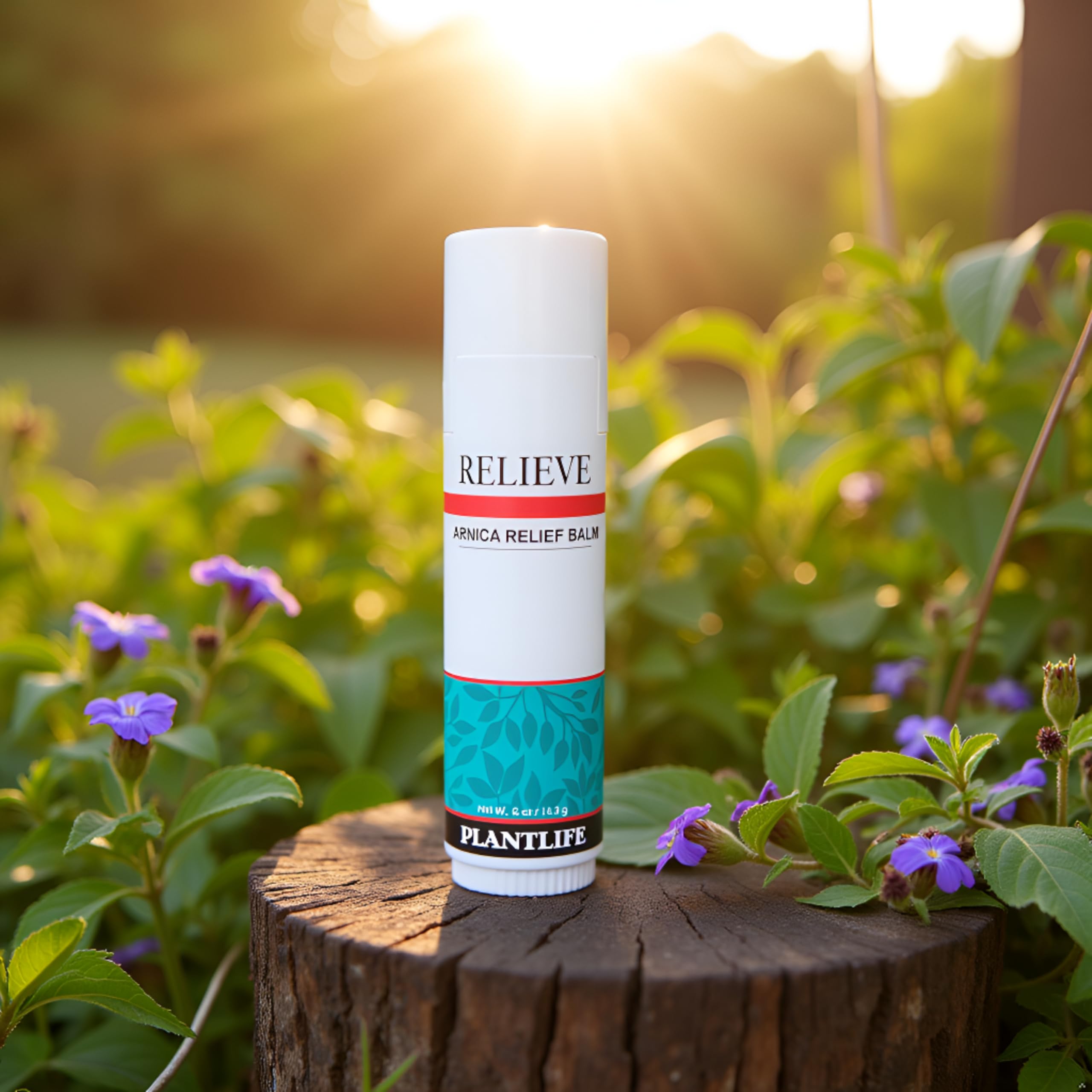 Plantlife Arnica Relieve Balm - Made with Arnica and 100% Pure Essential Oils - Relieve Products are a Homeopathic Solution for Everyday Use - Works Quickly and Effectively - Made in California PlantlifeAu supplements