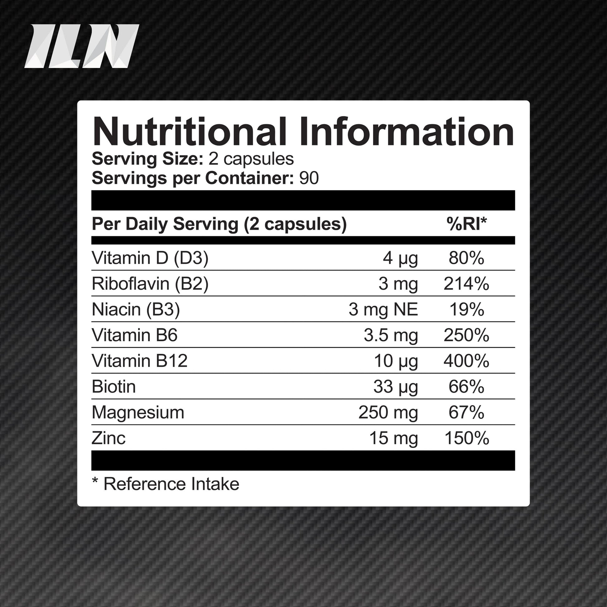 ZM6 - High Strength Zinc Magnesium Supplement - Zinc and Magnesium Tablets Iron Labs NutritionUS supplements