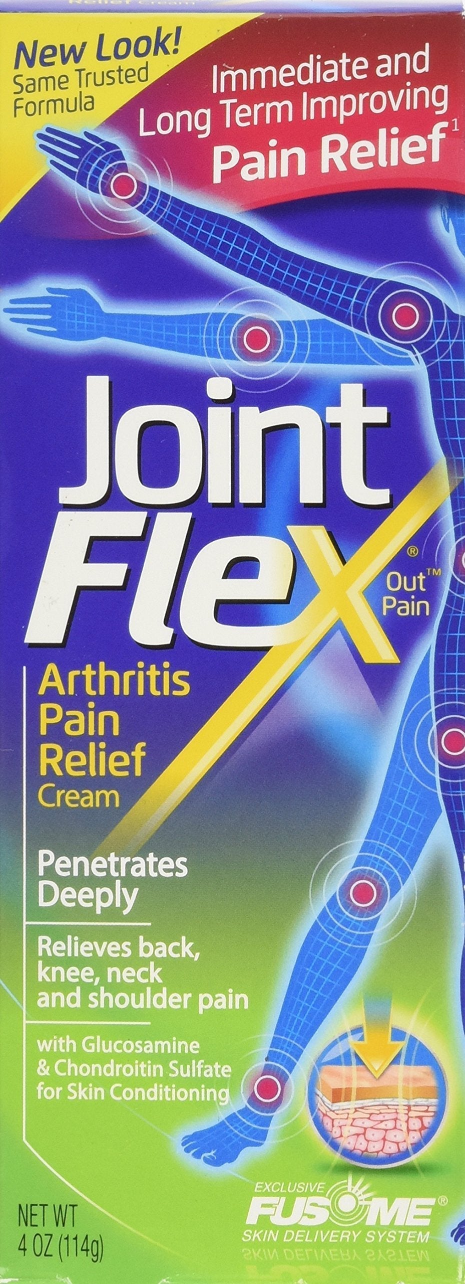 JointFlex Pain Relieving Cream 4 oz JointFlexAu supplements