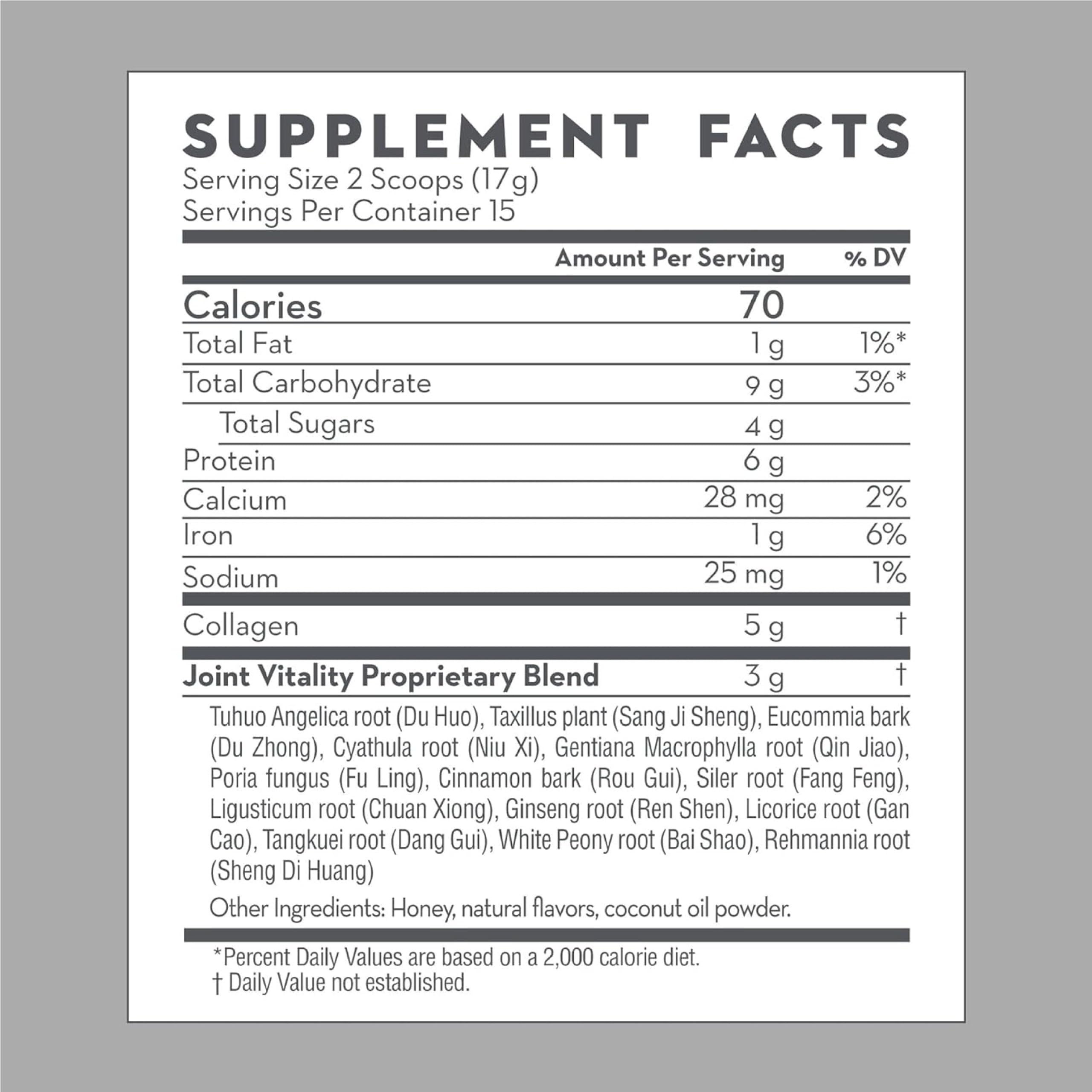 D'AO Labs Joint Vitality Powder - Joint Support - Du Huo Ji Shen Tang Traditional Chinese Herbal - Increased Mobility & Flexibility - Spiced Cocoa & Cinnamon Flavor - 15 Servings DAO LabsAu supplements