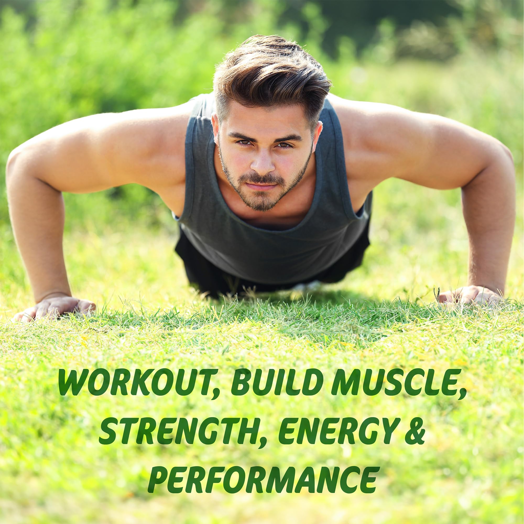 Testosterone Booster Supplement for Men - Male Enhancing Test Boost - Ashwagandha, L-Arginine, Tongkat Ali, Tribulus + More - Workout, Build Muscle, Strength, Energy & Performance - 2 Month Supply SLADAK NATURALS ㅤAu supplements