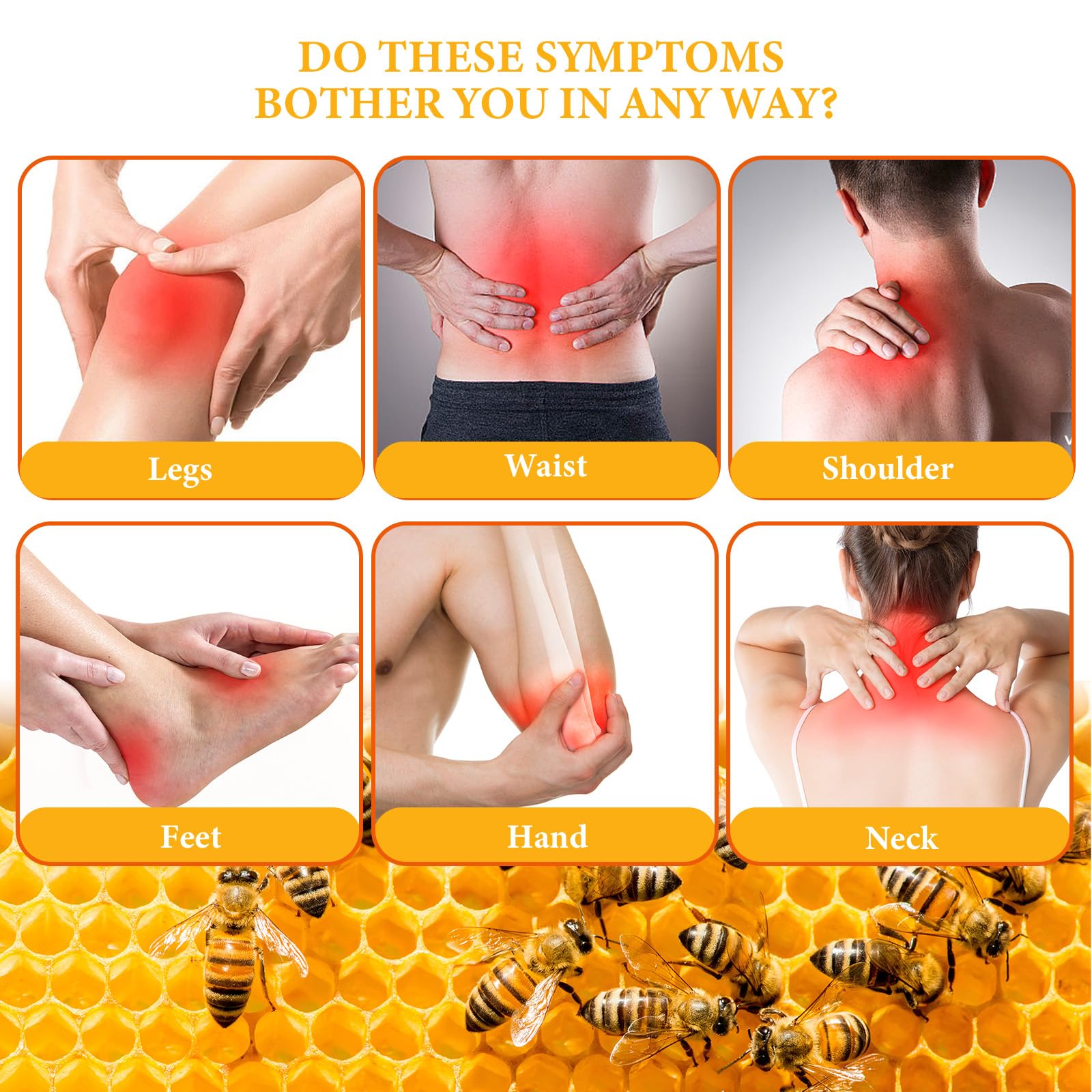 HIKCOSLLY New Zealand Bee Venom Cream, High Strength Recovery Muscle Joint Cream, Natural Organic, Soothe Back, Neck, Hands, Feet, Shoulder, Leg, Knee, Ankle Pain HIKCOSLLYAu supplements