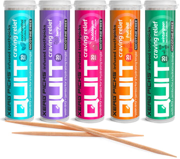 Xero Picks Infused Flavored Toothpicks to Help Quit Smoking - Nicotine Xero PicksAu supplements