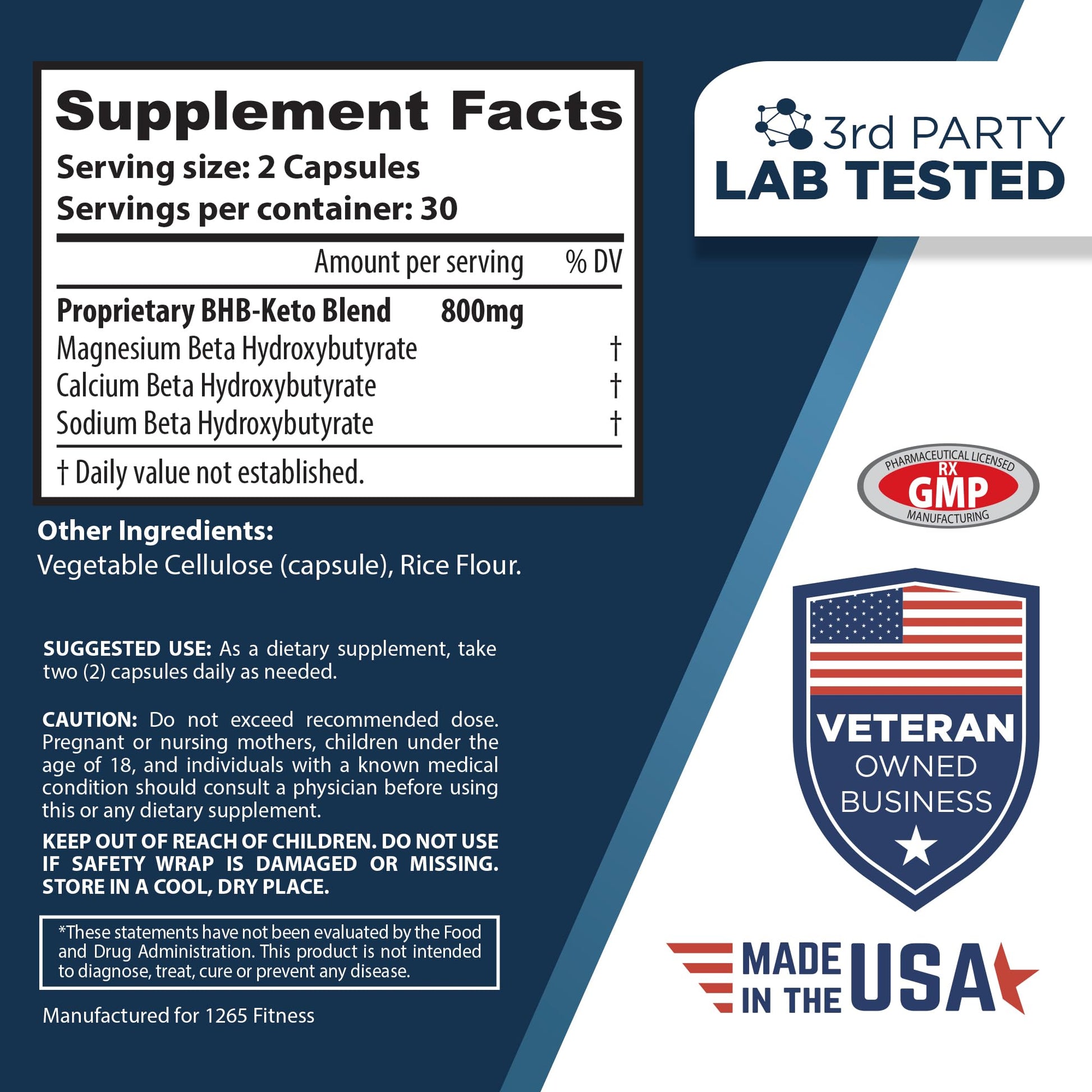 FIT60 Keto Diet Pills for Men & Women - Boost Energy and Mental Clarity for Enhanced Focus FIT60US supplements
