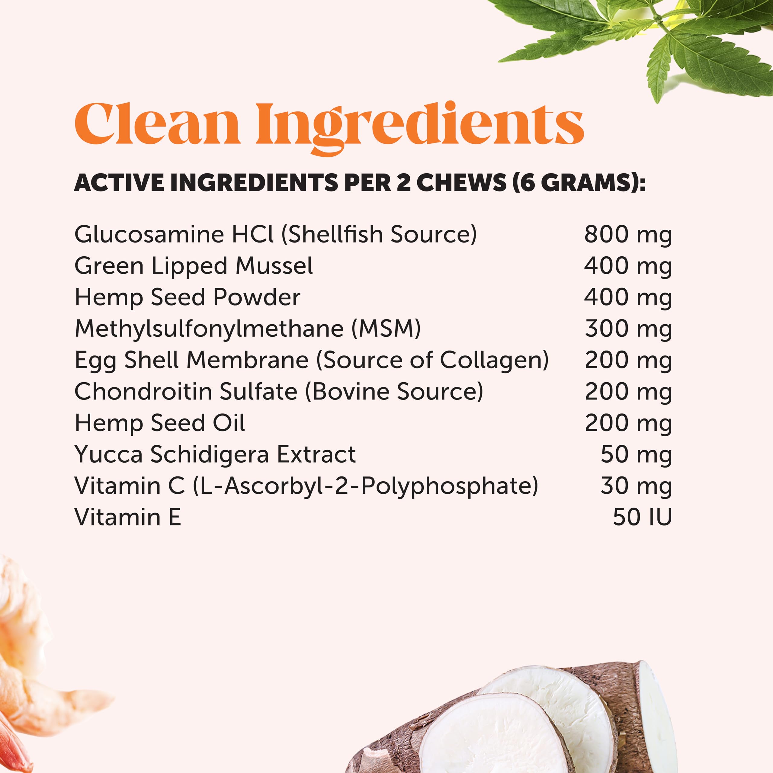Senior Hemp Hip and Joint Supplement for Dogs - Glucosamine Chondroitin, MSM & Green Lipped Mussel - Relief for Joint Stiffness, Advanced Strength Mobility Support for Senior Dogs (Chicken, 90 Ct) Pet HonestyAu supplements